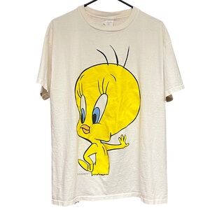 Vintage 1995 Tweety Bird Graphic Tee XL